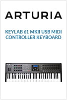 Go to product page for Arturia KeyLab 61 MKII USB MIDI Controller Keyboard