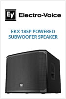 Go to product page for Electro-Voice EKX-18SP Powered Subwoofer Speaker (1300 Watts, 1x18")