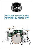 Go to product page for Mapex Armory Studioease Fast Drum Shell Kit, 6-Piece
