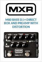 Go to product page for MXR M80 Bass D.I.+ Direct Box and Preamp with Distortion