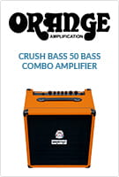 Go to product page for Orange Crush Bass 50 Bass Combo Amplifier (50 Watts, 1x12")