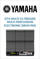Go to product page for Yamaha DTXM12 DTX-Multi 12 Electronic Multi-Percussion Drum Pad