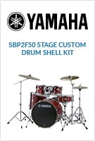 Go to product page for Yamaha SBP2F50 Stage Custom Drum Shell Kit, 5-Piece