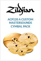 Go to product page for Zildjian ACP120 A Custom Mastersounds Cymbal Pack